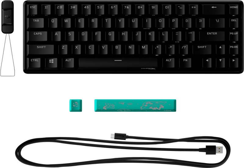 HyperX Alloy Origins 65 / Drátová USB / US layout / Černá - obrázek č. 4