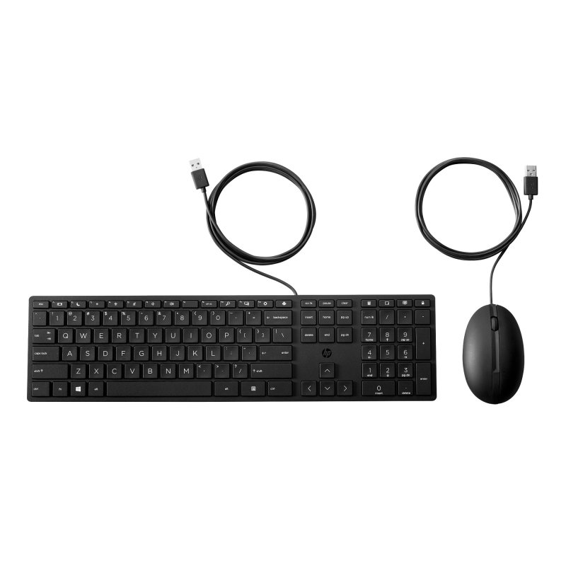HP Wired Desktop 320MK Mouse and KB - obrázek č. 1