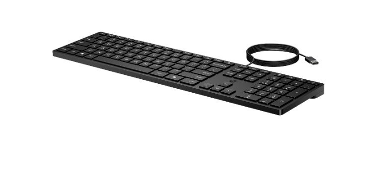 HP Dekstop 320K / Drátové USB-A / EN / Černá - obrázek č. 1