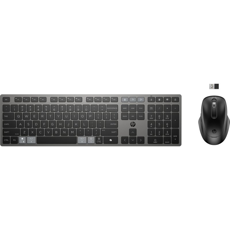 HP 725 Capacitor Wireless Keyboard and Mouse - obrázek produktu