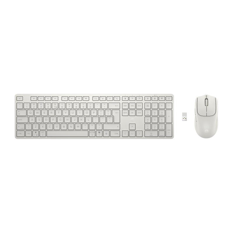 HP 490C Multi-Device Mouse Keyboard White - obrázek produktu