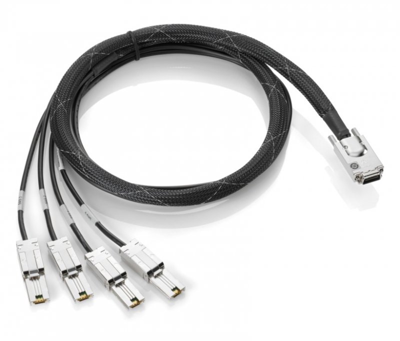 HPE External SAS to Mini-SAS FO Cable - obrázek produktu