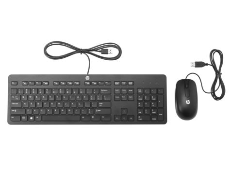 HP Slim USB Keyboard and Mouse - CZ - obrázek produktu