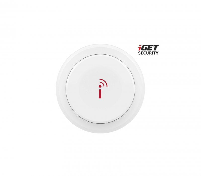 iGET SECURITY EP7 - bezdrátové nastavitelné Smart tlačítko a zvonek pro alarm M5 - obrázek produktu