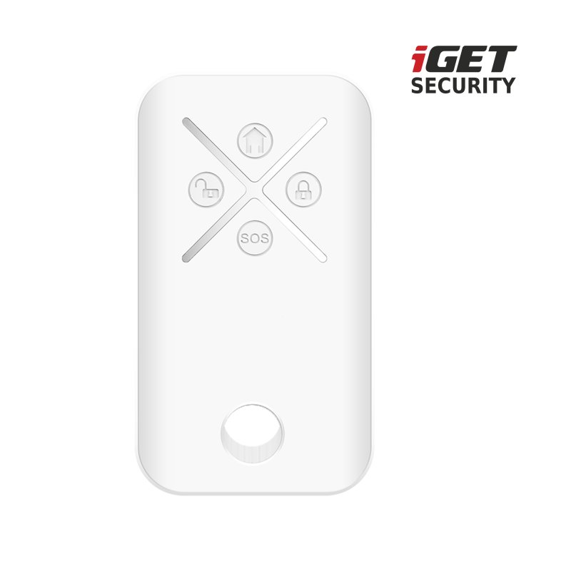 iGET SECURITY MP5 - dálkové ovládání (klíčenka) pro alarm M6-4G, výdrž baterie až 3 roky - obrázek produktu