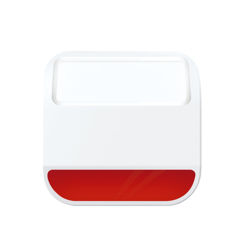 iGET SECURITY MP11 - venkovní siréna napájená baterií nebo adaptérem, pro alarm M6-4G, bat. v balení - obrázek č. 1