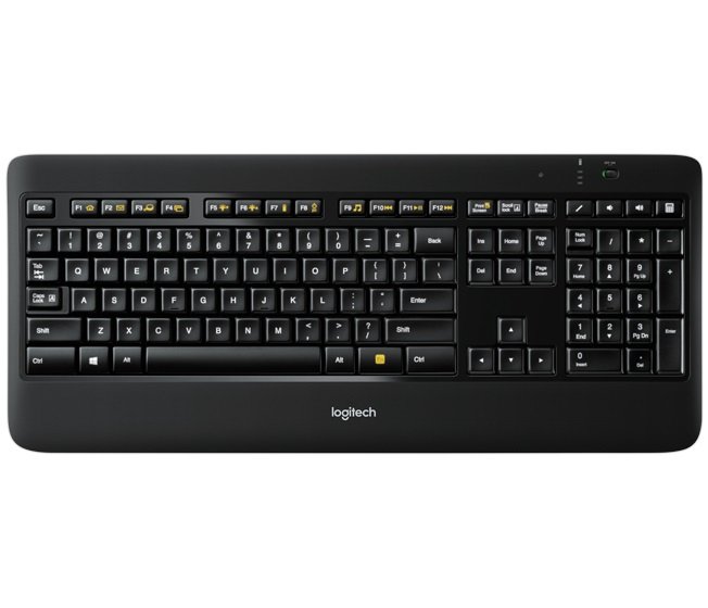 klávesnice Logitech Wireless Illuminated K800,US layout - obrázek produktu