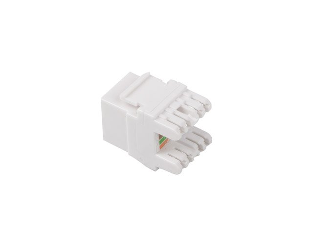 LANBERG KEYSTONE MODULE RJ45->LSA CAT.6 UTP 180° - obrázek č. 1
