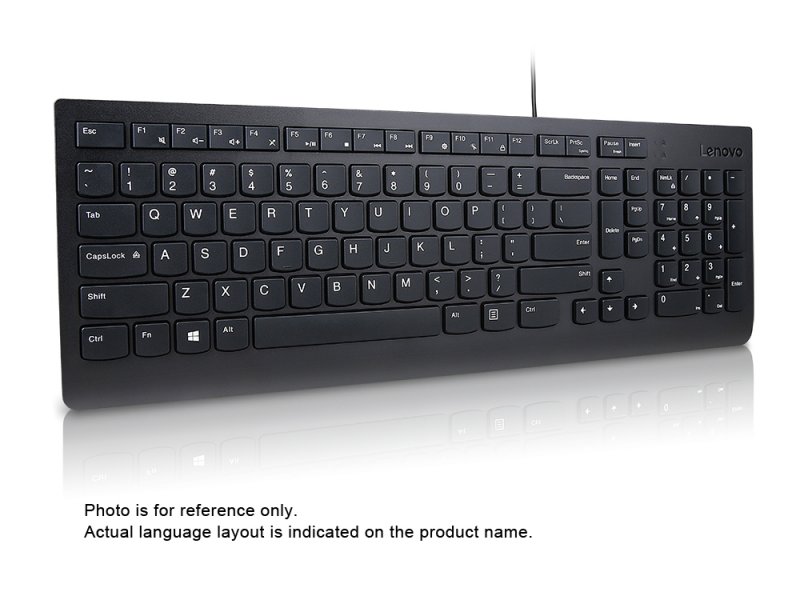 Lenovo Essential Wired Keyboard - German - obrázek č. 3