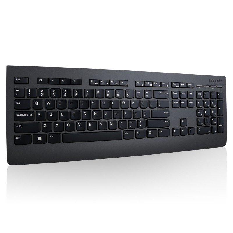Lenovo Professional Wireless Keyboard / Bezdrátové USB / CZ / SK / Černá - obrázek č. 2