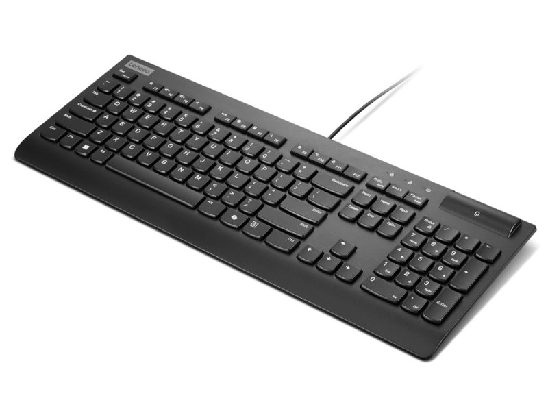 Lenovo Smartcard Wired Keyboard II AI- US Euro / Drátové USB-A / US / Černá - obrázek č. 4