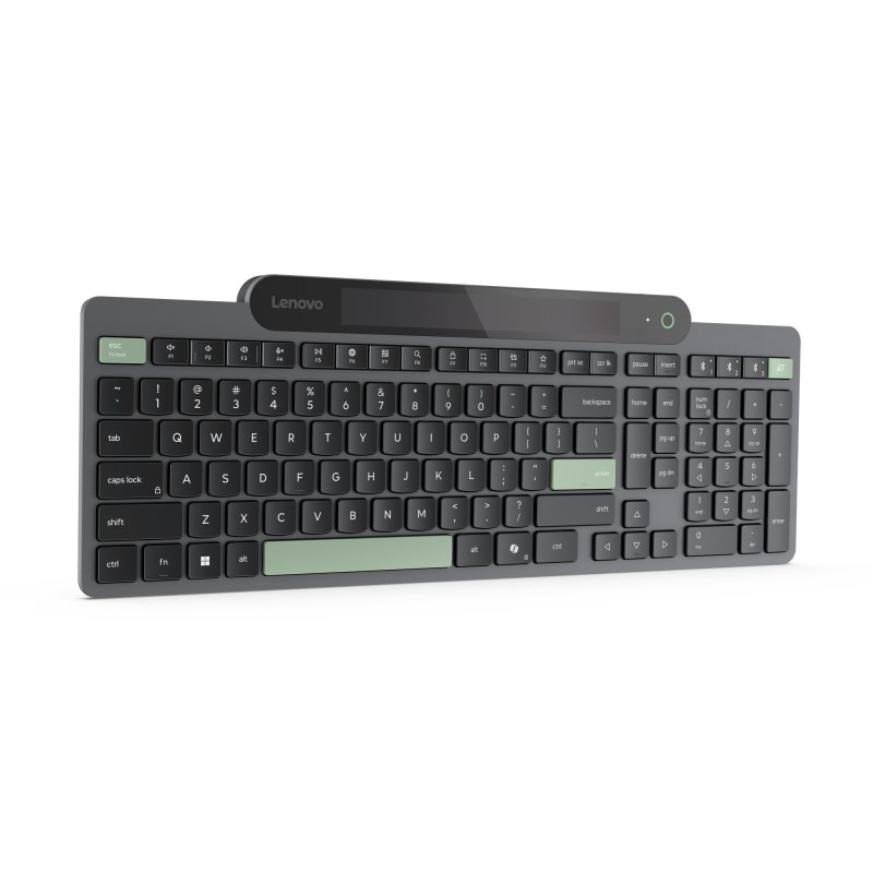 Lenovo Self-Charging Bluetooth Keyboard-Czech / Bezdrátové Bluetooth / CZ / Černá - obrázek č. 6