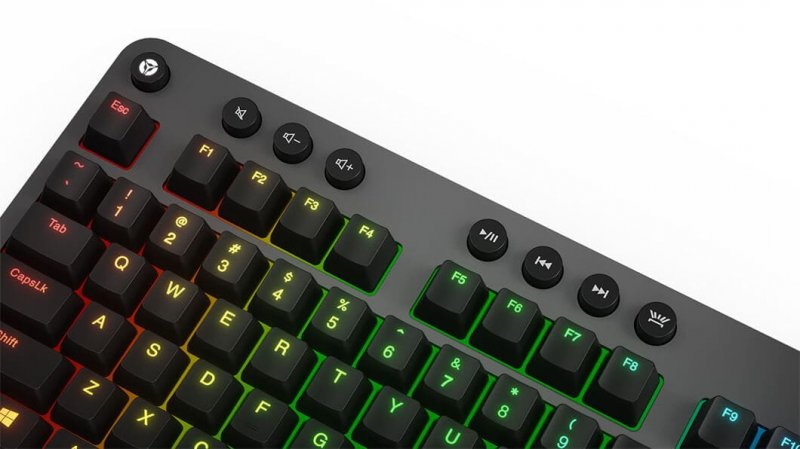 Lenovo Legion K500 RGB / Drátová USB / CZSK-Layout / Černá - obrázek č. 2