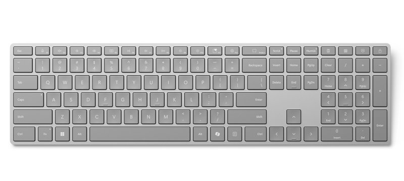 Microsoft Surface Keyboard (2. edice) commercial / Bezdrátové Bluetooth / EN / Šedá - obrázek produktu