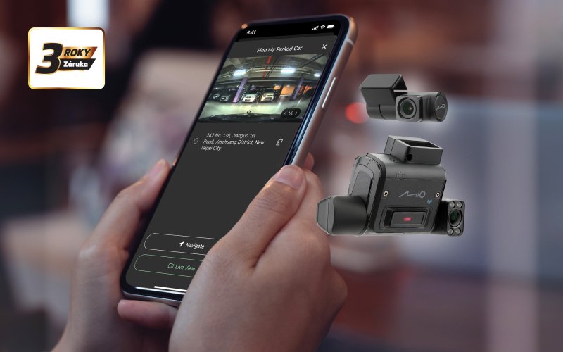 Kamera do auta MIO MiVue MiSentry 12T 4G LTE - obrázek č. 9