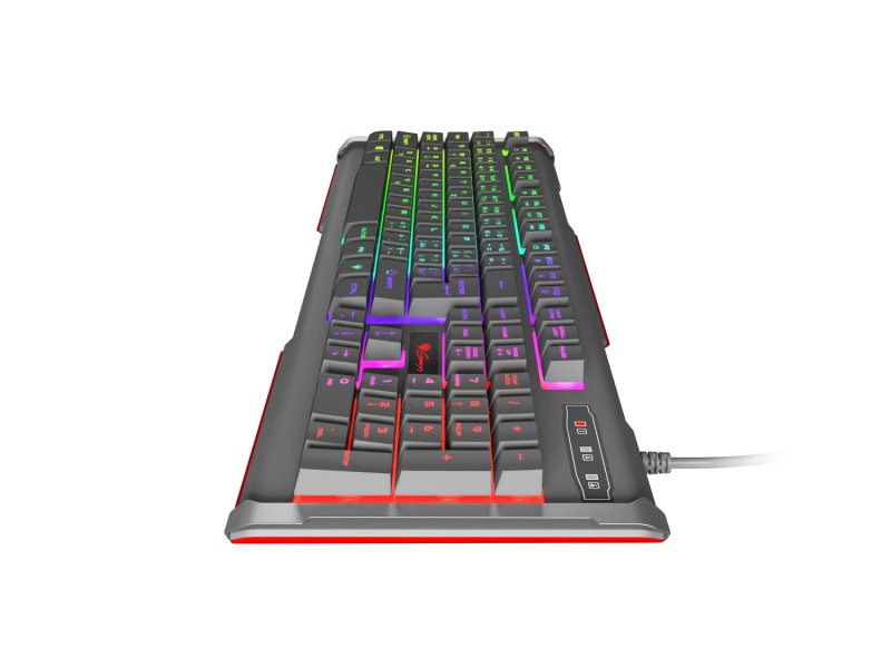 Herní klávesnice Genesis Rhod 400 RGB, CZ/ SK layout, 6-zónové RGB podsvícení - obrázek č. 2