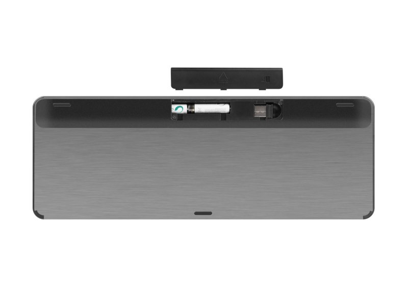 Bezdrátová klávesnice s touch padem pro Smart TV Natec Turbot, hliníkové tělo - obrázek č. 5