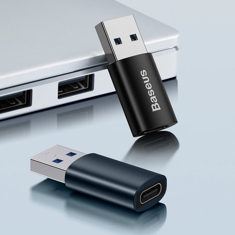 Baseus ZJJQ000103 Ingenuity Mini OTG Adaptér z USB-C na USB-A Blue - obrázek č. 5