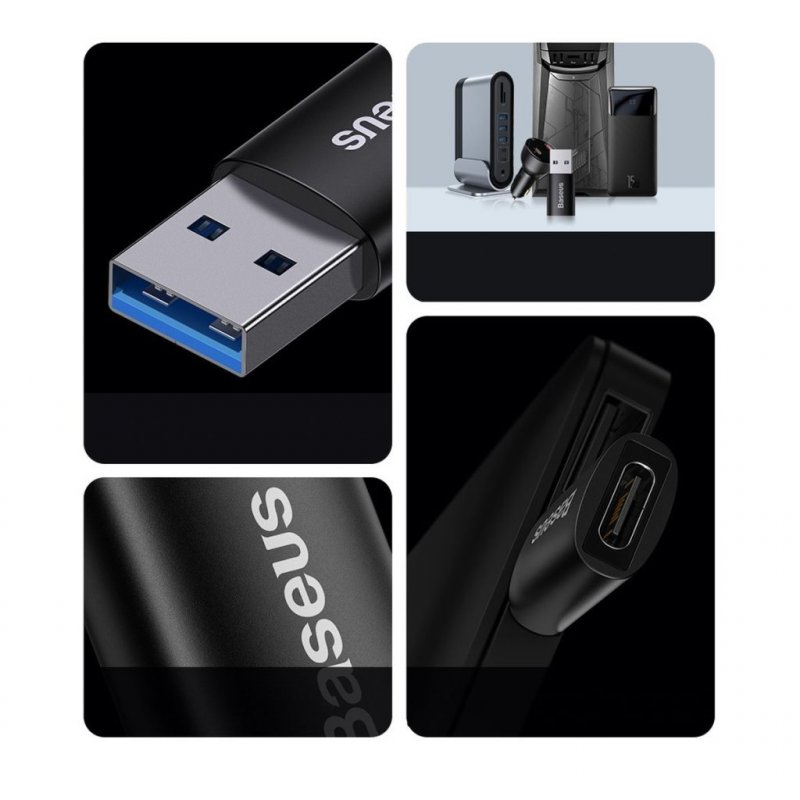 Baseus ZJJQ000103 Ingenuity Mini OTG Adaptér z USB-C na USB-A Blue - obrázek č. 6