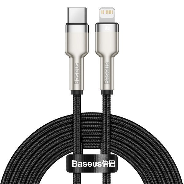 Baseus Datový kabel Cafule USB-C/ Lightning PD 20W 2m černý - obrázek produktu