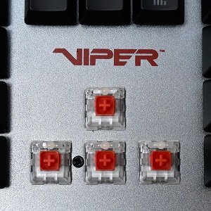 Patriot Viper 765 herní mechanická RGB klávesnice red box spínače - obrázek č. 3