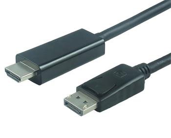 PremiumCord DisplayPort na HDMI kabel 1m  M/ M - obrázek produktu