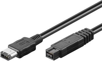 PremiumCord FireWire 800 kabel,1,8m,  9pin-6pin - obrázek produktu