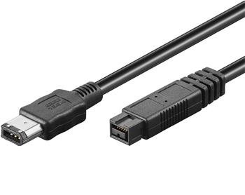 PremiumCord FireWire 800 kabel,1,8m, 9pin-6pin - obrázek produktu