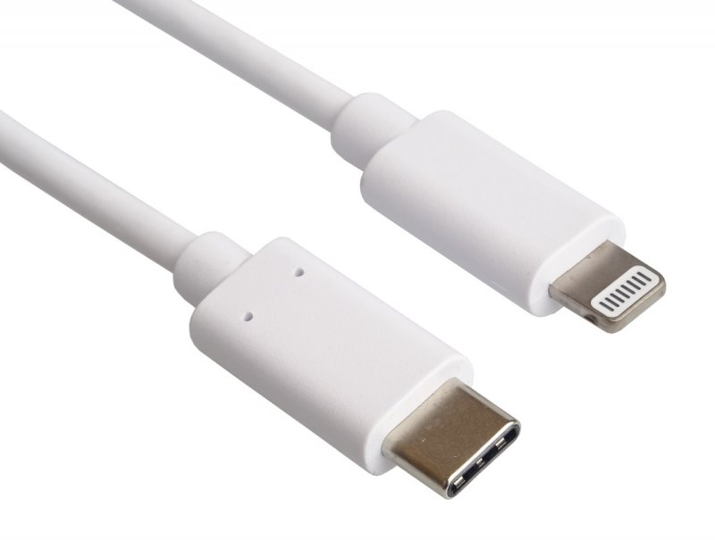 PremiumCord Lightning - USB-C™ USB nabíjecí a datový kabel MFi pro Apple iPhone/ iPad, 1m - obrázek produktu