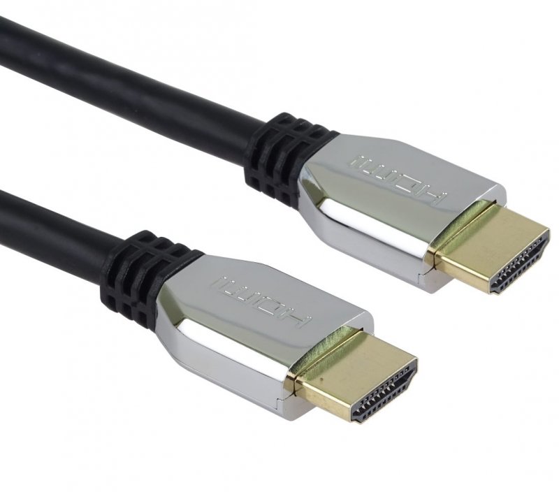 PremiumCord ULTRA HDMI 2.1 High Speed + Ethernet kabel 8K@60Hz,zlacené 0,5m - obrázek produktu