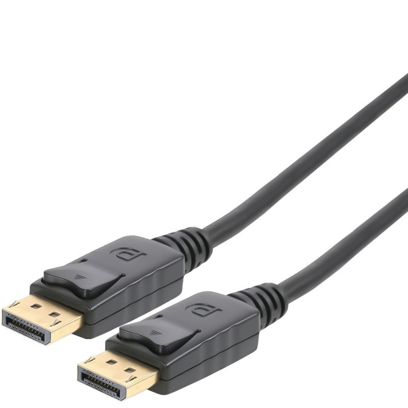 PremiumCord DisplayPort 2.0 přípojný kabel M/ M, zlacené konektory, 1m - obrázek č. 2