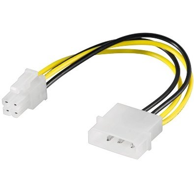 PremiumCord kabel napájecí 5.25"-P4 - obrázek produktu
