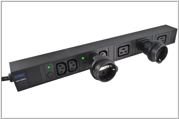 PremiumCord Adaptér IEC C20 M - SCHUKO CEE 7 / 3 F - obrázek č. 3