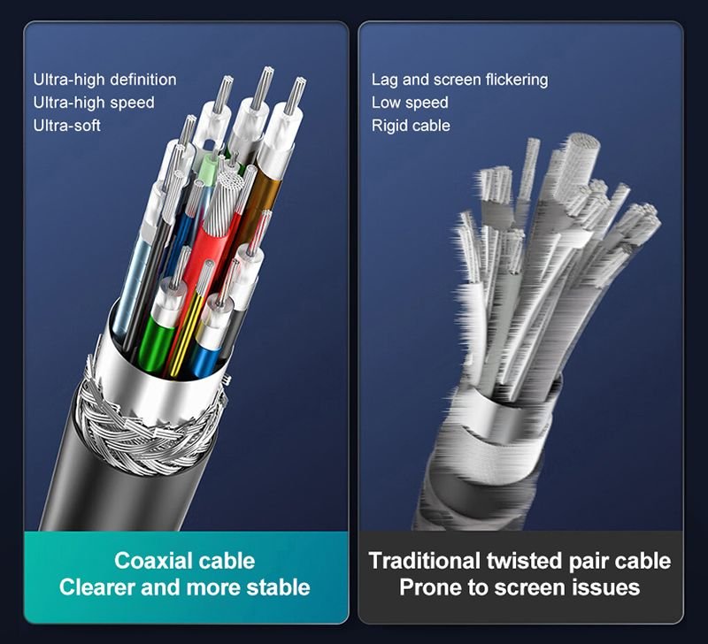 PremiumCord USB4™ Version2.0 80Gbps 16K@60Hz 240W Thunderbolt 3 a 4 kabel 1m - obrázek č. 11
