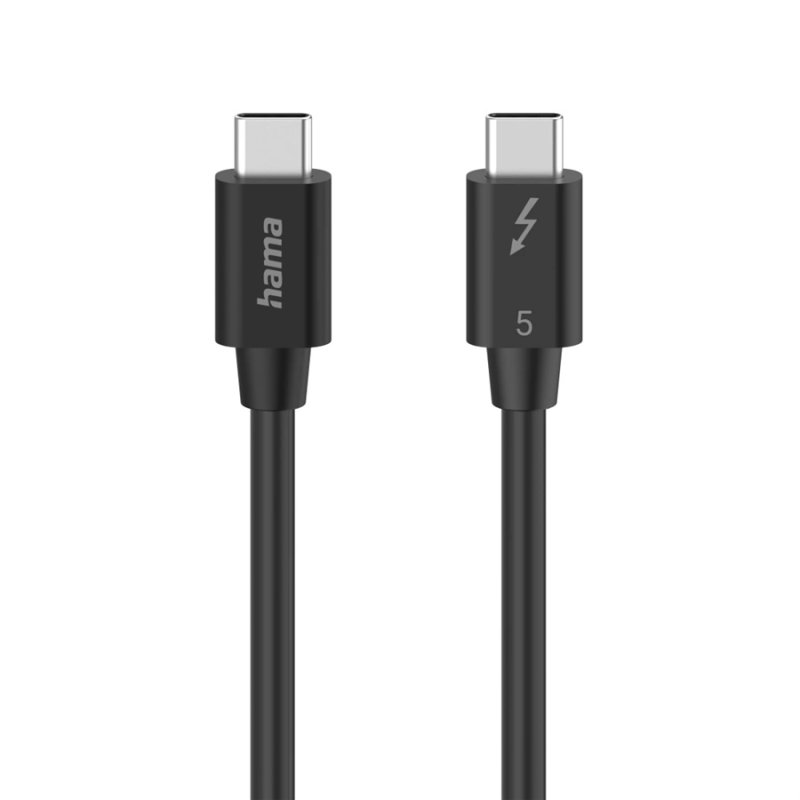 QNAP QNAP CAB-TBT5-1M Thunderbolt 5 Passive Cable 80Gbps 1m USB Type-C - obrázek produktu