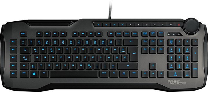 HORDE Membranical Gaming Keyboard, Grey, US Layout - obrázek produktu