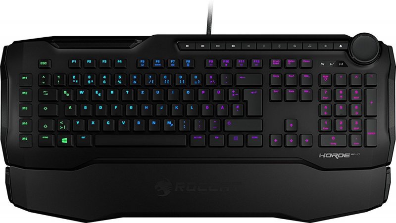 HORDE AIMO Membranical RGB Gaming Keyboard, Black, - obrázek produktu