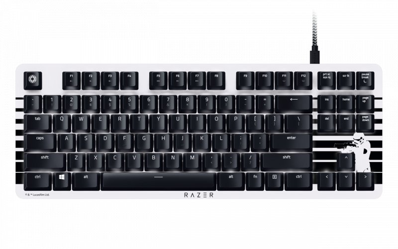 Herní klávesnice Razer BlackWidow Lite Stormtropper Edition - obrázek produktu