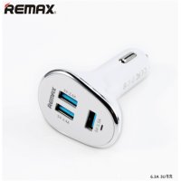 Remax autoadaptér 6,3 A - bílá barva - obrázek produktu