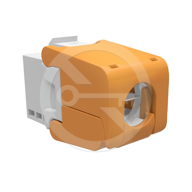 Samořezný keystone Solarix CAT6 UTP SXKJ-6-UTP-WH-SA Component Level a 4PPoE certifikace - obrázek č. 2