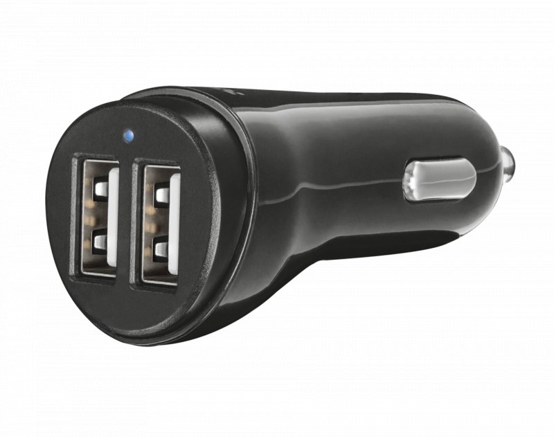 nabíječka TRUST Fast Dual Car Charger USB, 2x12W - obrázek produktu