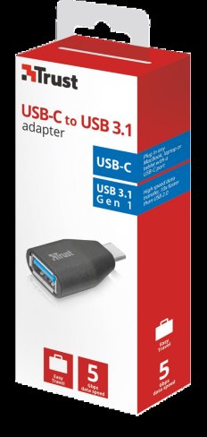 TRUST USB-C to USB 3.1 Adapter - obrázek č. 1