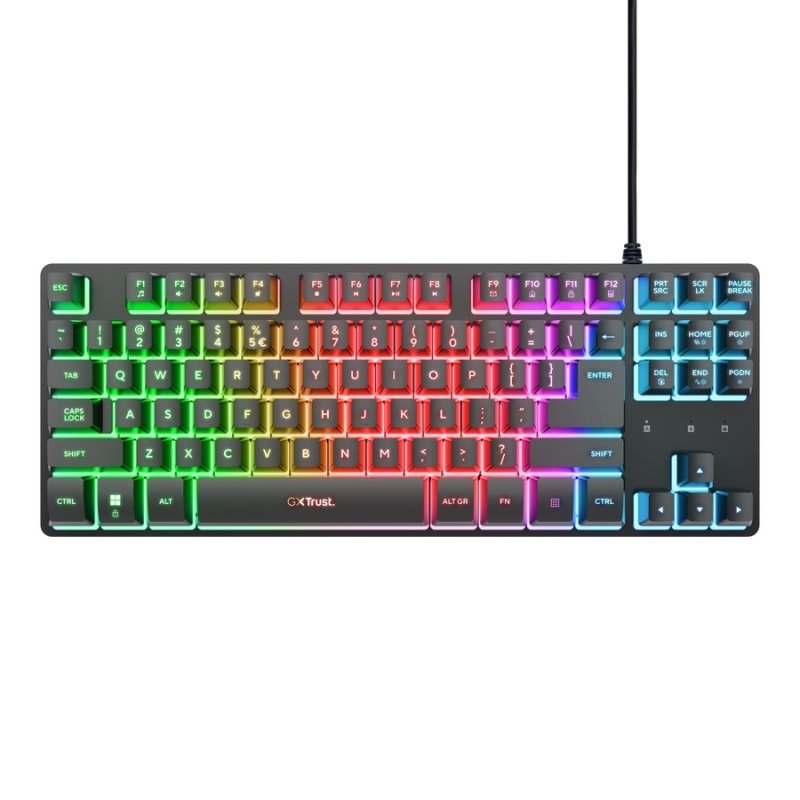 TRUST GXT833 THADO TKL KEYBOARD US - obrázek č. 1
