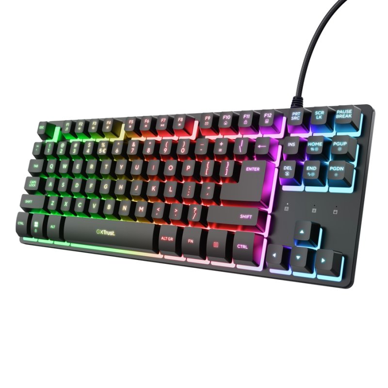 TRUST GXT833 THADO TKL KEYBOARD US - obrázek produktu