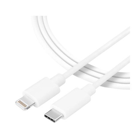 Tactical Smooth Thread Cable USB-C / Lightning 1m White - obrázek produktu