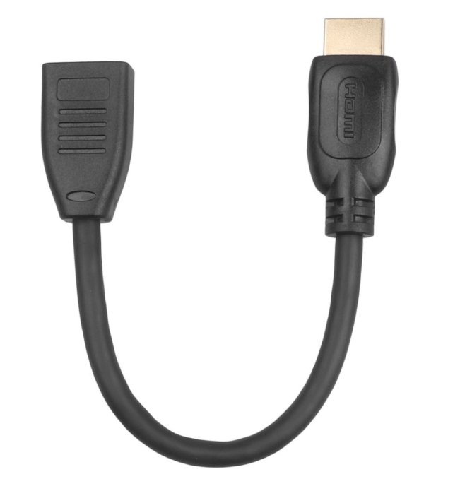 TB Touch HDMI M - HDMI F Adapter, 15 cm., v2.0 - obrázek produktu