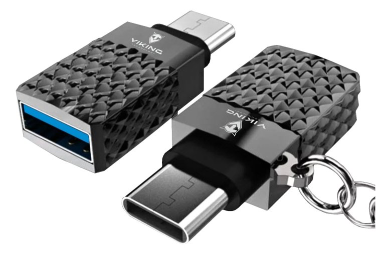 VIKING REDUKCE USB-C 3.0 TO USB-A 3.1 ANANAS stříbrná - obrázek produktu
