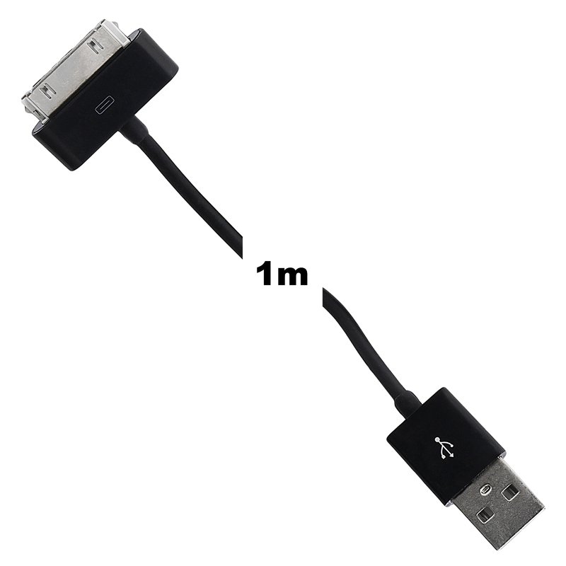 WE Datový kabel iPhone 4 100cm černý - obrázek č. 3
