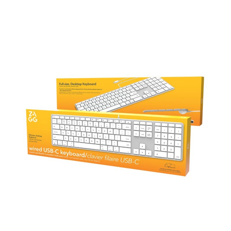 Wired USB-C Keyboard Apple Silver Czech / Slov - obrázek produktu