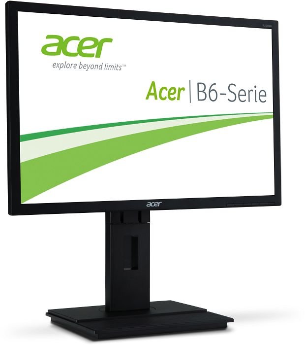 22" Acer B226WL - TN,1680x1050,5ms,60Hz,250cd/ m2, 100M:1,16:10,DVI,HDMI,DP,pivot + 3 roky NBD - obrázek č. 1